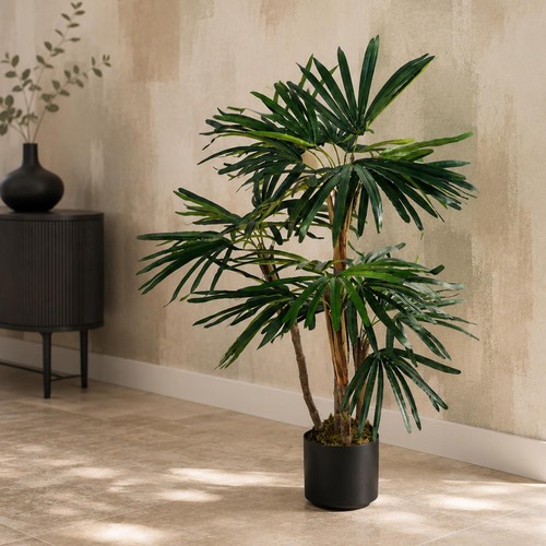 Künstliche raphis palme 100cm - raphis,