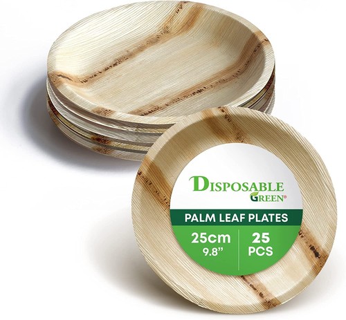 25cm areca runde palmblatt - runde,
