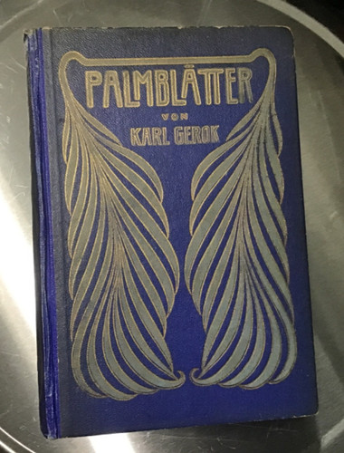 Palmblatter karl gerok - karl, vintage