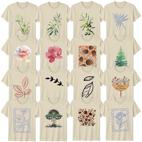 Botanische abstrakte kunst - botanische,