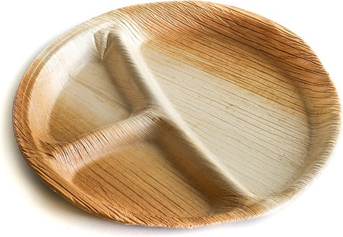 Areca runder palmblatt 3 - runder,