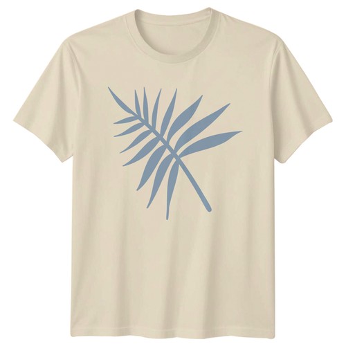 Minimalist tropical palm leaf - tropical,
