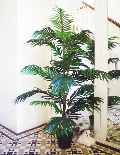 Künstliche buschige palme 140 - künstliche,