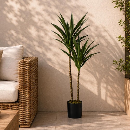 Künstliche palme 120 grün - künstliche,
