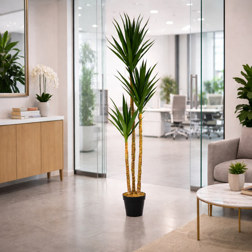 Künstliche palme 170 grün - 170, cm